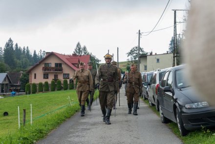 Uroczystość upamiętnienia mjra Adolfa Pilcha